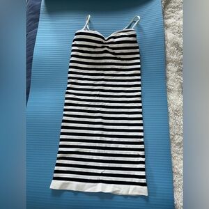 Bebe minis stretchy dress with spaghetti straps